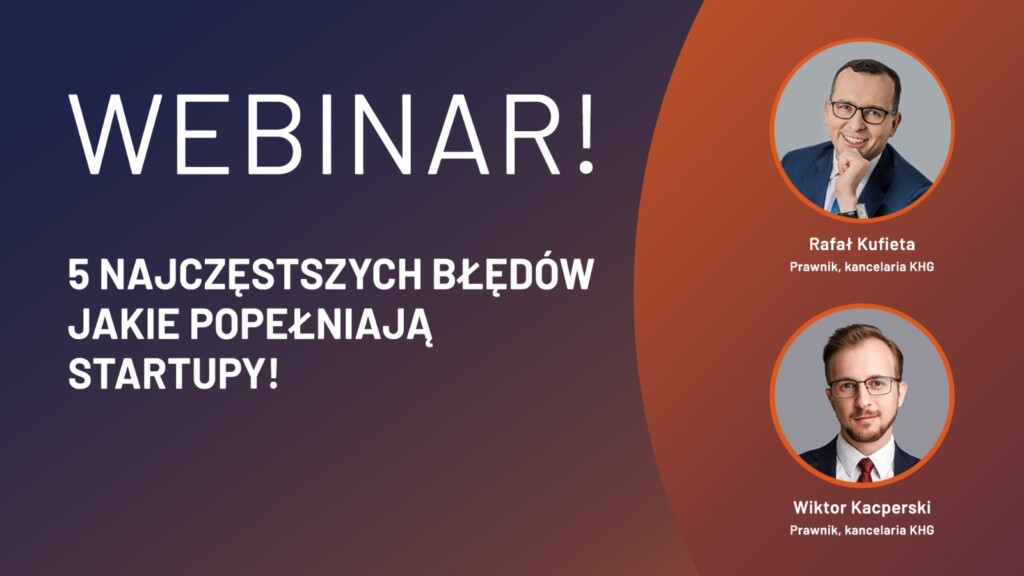 Webinar. Startup. Własność intelektualna. IP.